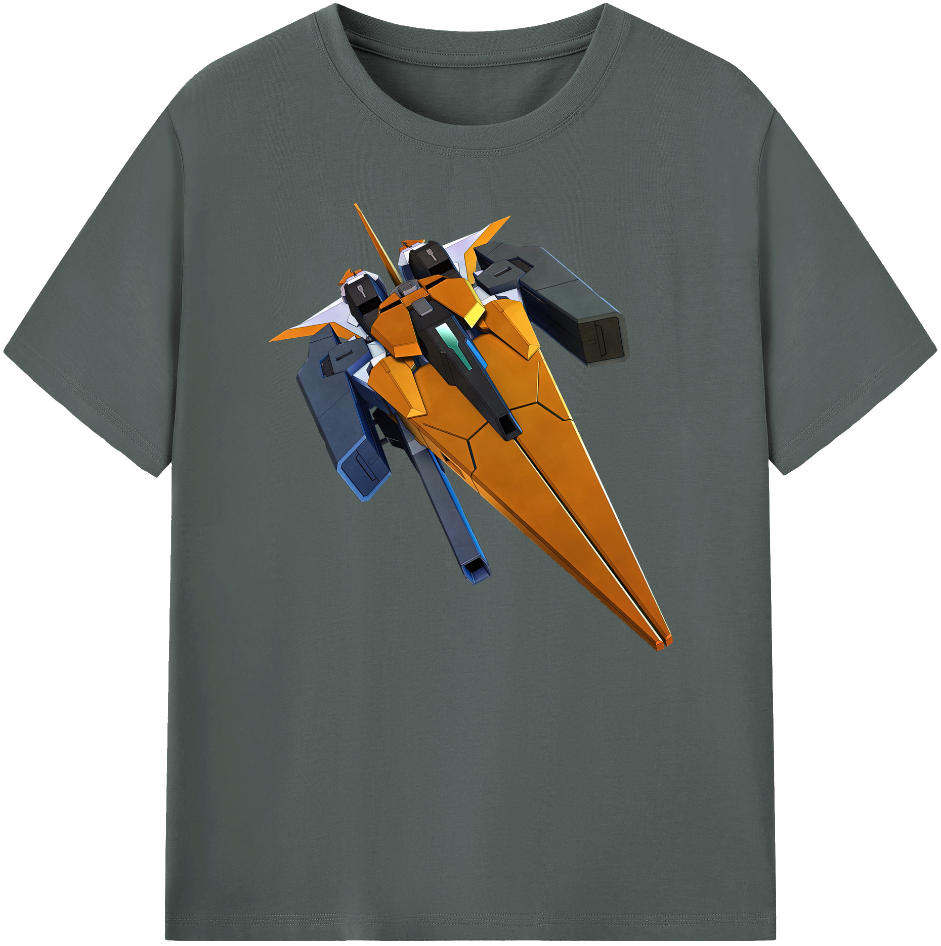 （画像用） 機動戦士ガンダム Mobile Suit Gundam 綿100％ メンズ半袖Tシャツ｜肌触りやわらか＆通気性